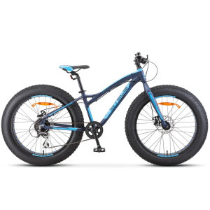 Велосипед Stels Aggressor MD 24' V010 Тёмно-синий (FAT) (LU091592)