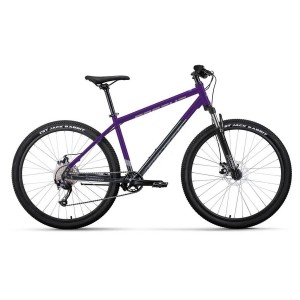 Велосипед 29' Forward Apache 29 2.0 D Фиолетовый/Темно-серый 2023г.