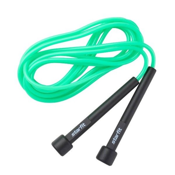 Скакалка STARFIT RP-101 зеленый, 3м. Скакалка RP-101 бренда STARFIT – многофункциональный спортивный инвентарь для фитнеса дома или на улице. Такая модель отлично подойдет для функционального тренинга. Скакалка для фитнеса взрослая также поможет быстро пр Скакалка STARFIT RP-101 зеленый, 3м. Скакалка RP-101 бренда STARFIT – многофункциональный спортивный инвентарь для фитнеса дома или на улице. Такая модель отлично подойдет для функционального тренинга. Скакалка для фитнеса взрослая также поможет быстро пр