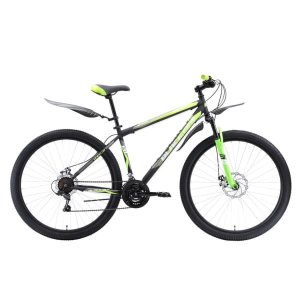 Велосипед Black One Onix 27.5' D серый/черный/зеленый 2018-2019