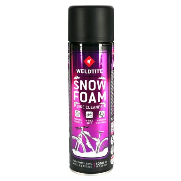 Очиститель велосипеда WELDTITE Snow Foam Bike Cleaner 500 мл — эффективное средство для ухода за рамой, колесами, вилкой и трансмиссией. Активная густая пена быстро растворяет грязь, пыль и дорожный налет, делая чистку велосипеда простой и комфортной. Фор Очиститель велосипеда WELDTITE Snow Foam Bike Cleaner 500 мл — эффективное средство для ухода за рамой, колесами, вилкой и трансмиссией. Активная густая пена быстро растворяет грязь, пыль и дорожный налет, делая чистку велосипеда простой и комфортной. Фор