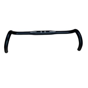 Руль HORST ROAD HB-320 'баран' 420х23,8x31.8 мм 20° алюм., черный мат. (00-180820)