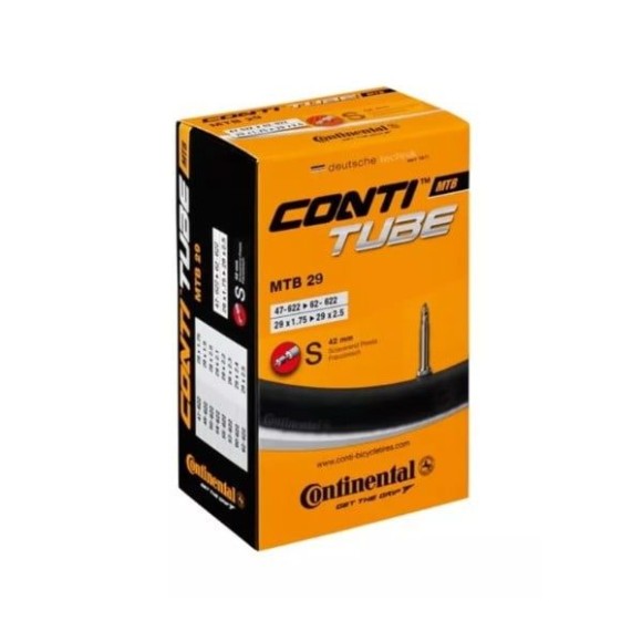 Камера для велосипеда Continental 29""x1.75-2.5 с ниппелем 42мм – это высококачественный продукт, специально разработанный для горных велосипедов (MTB). Эта камера обеспечивает превосходную устойчивость к проколам, надежность и долговечность, делая каждую Камера для велосипеда Continental 29""x1.75-2.5 с ниппелем 42мм – это высококачественный продукт, специально разработанный для горных велосипедов (MTB). Эта камера обеспечивает превосходную устойчивость к проколам, надежность и долговечность, делая каждую