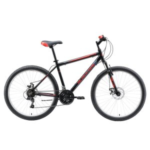 Велосипед Black One Onix 26' D Alloy чёрный/серый/красный 2018-2019