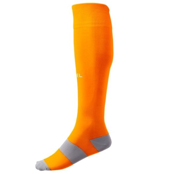 Гетры футбольные Jogel CAMP BASIC SOCKS JC1GA0126.D2, оранжевый/серый/белый Гетры футбольные Jogel CAMP BASIC SOCKS JC1GA0126.D2, оранжевый/серый/белый