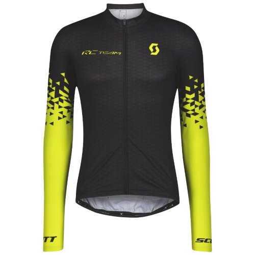 Джемпер SCOTT RC Team 10 l/sl black/sulphur yellow