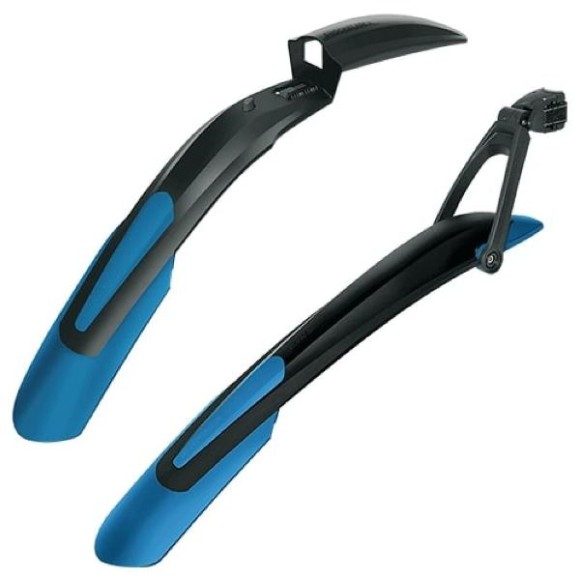 Крылья для велосипеда 27,5-29 дюймов SKS Shockblade/X-Blade — это качественные и стильные аксессуары для велосипеда взрослого от знаменитого немецкого производителя SKS. Данные велосипедные крылья выполнены из гибкого композитного пластика, который практи Крылья для велосипеда 27,5-29 дюймов SKS Shockblade/X-Blade — это качественные и стильные аксессуары для велосипеда взрослого от знаменитого немецкого производителя SKS. Данные велосипедные крылья выполнены из гибкого композитного пластика, который практи