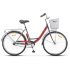 Велосипед Stels Navigator 26' 245 Z010 Серый/Красный (с корзиной) (LU093460)