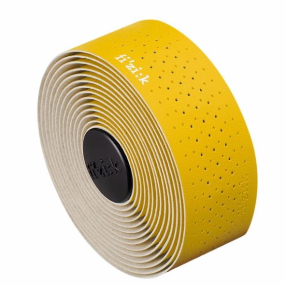 Обмотка руля велосипеда Fizik Tempo Microtex Classic BT-10 2.0 мм, цвет желтый, представляет собой качественный аксессуар для улучшения управляемости велосипеда. Эта модель выполнена из прочной синтетической ткани Microtex, которая имеет перфорацию и внеш