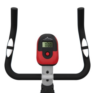 Велотренажер DFC B85001BR. Велотренажер серо-красного цвета - для тех, кто хочет заниматься спортом в домашних условиях. Вертикальный велотренажер предназначен для тренировки ног и ягодиц, а также для улучшения кровообращения. Он имеет максимальный вес по