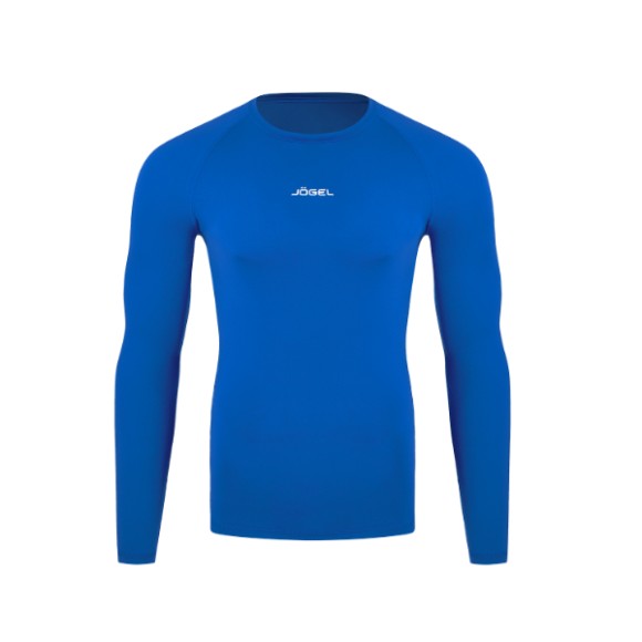Футболка компрессионная с длинным рукавом Jogel CAMP PerFormDRY Baselayer LS Tee, синий Z2 Футболка компрессионная с длинным рукавом Jogel CAMP PerFormDRY Baselayer LS Tee, синий Z2