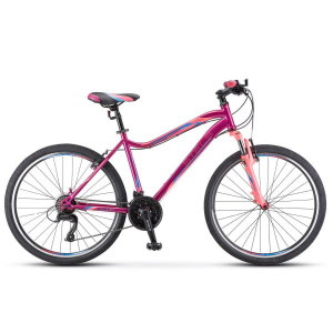 Велосипед Stels Miss-5000 V V050 Фиолетовый/Розовый (LU096275)
