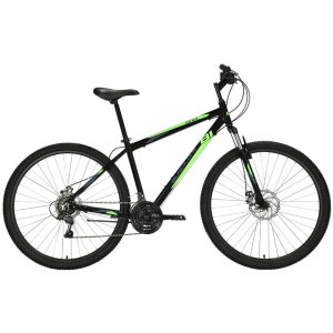Велосипед Black One Onix 29 D Alloy чёрный/серый/зелёный 2020-2021