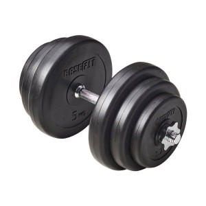 Гантель разборная пластиковая в коробке BASEFIT DB-720 19,5 кг