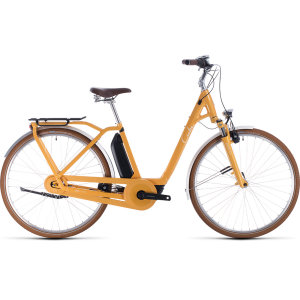 Велосипед CUBE ELLA CRUISE HYBRID 400 (yellow'n'white) 2020