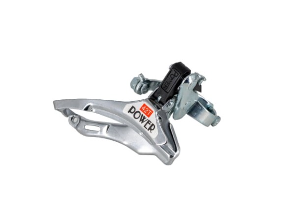 Переключатель передний POWER FD-10TT для 42 зуб. верхн. тяга/370124
Переключатель скоростей передний, для звёзд на 42 зуба, для 5-7 скоростей задней передачи, с верхней тягой Переключатель передний POWER FD-10TT для 42 зуб. верхн. тяга/370124
Переключатель скоростей передний, для звёзд на 42 зуба, для 5-7 скоростей задней передачи, с верхней тягой