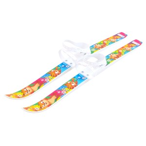 Лыжи детские Лыжики-пыжики Тигренок 75 см с креплениями и палками 75 см в сетке.
Лыжи детские Лыжики-пыжики Тигренок с палками стеклопластик - отличное решение для самых юных лыжников от 3-х лет. Изготовлены из морозостойкого полипропилена, отличающегося