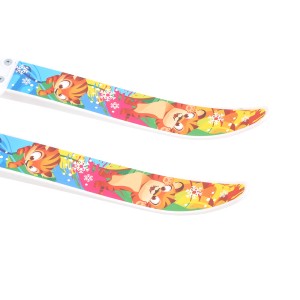 Лыжи детские Лыжики-пыжики Тигренок 75 см с креплениями и палками 75 см в сетке.
Лыжи детские Лыжики-пыжики Тигренок с палками стеклопластик - отличное решение для самых юных лыжников от 3-х лет. Изготовлены из морозостойкого полипропилена, отличающегося