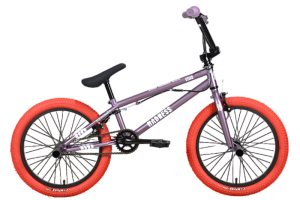 Велосипед Stark'24 Madness BMX 2 фиолетово-серый/перламутр/красный HQ-0014367.
Экстремальный велосипед BMX без переключения передач. 
Технические особенности: рама сталь Hi-Ten 13 A, жесткая вилка Stark Rigid, двойные алюминиевые обода Qijian MX-25, надеж