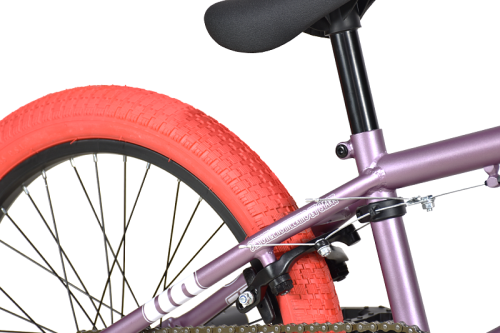 Велосипед Stark'24 Madness BMX 2 фиолетово-серый/перламутр/красный HQ-0014367