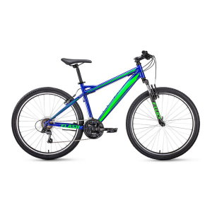 Велосипед 26' Forward Flash 26 1.0 Синий/Светло-зеленый 19-20 г