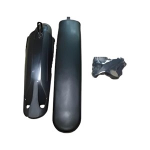 Комплект крыльев 16-20' пластик, черные/3111620