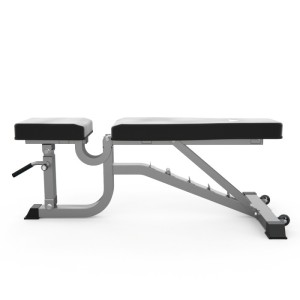 Cкамья силовая DFC HOMEGYM D10. Универсальная силовая скамья с прочной рамой и нетипичными сиденьем и спинкой. Толщина - целых 70 мм, что делает их долговечнее и комфортнее для тренировок. Рама скамьи изготовлена из стального профиля размерами 50х70х1,5 м