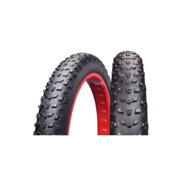 Велопокрышка 26' Chao Yang 26х4,0 H-5202 (FAT BIKE) шипованная/620144. Создана специально для зимнего катания. Обладает направленным V-образным рисунком протектора, по бокам которого расположены 152 металлических шипа. Подходит под 26-дюймовые колеса. Шир Велопокрышка 26' Chao Yang 26х4,0 H-5202 (FAT BIKE) шипованная/620144. Создана специально для зимнего катания. Обладает направленным V-образным рисунком протектора, по бокам которого расположены 152 металлических шипа. Подходит под 26-дюймовые колеса. Шир