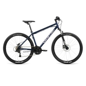 Велосипед 27,5' Forward Sporting 27,5 3.2 HD Темно-синий/Серебро 2022 г