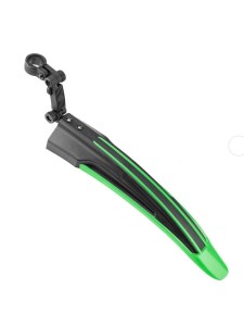 Комплект крыльев 24'-26' XGNB-016-2G/610208.
Комплект быстросъемных крыльев XGNB-016-2G для велосипеда с колесами 24-26 дюймов, двуцветные черно-зеленые, переднее крыло с креплением на кронштейне, заднее с креплением за подседельный палец, материал пласт