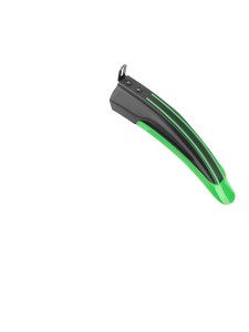 Комплект крыльев 24'-26' XGNB-016-2G/610208.
Комплект быстросъемных крыльев XGNB-016-2G для велосипеда с колесами 24-26 дюймов, двуцветные черно-зеленые, переднее крыло с креплением на кронштейне, заднее с креплением за подседельный палец, материал пласт