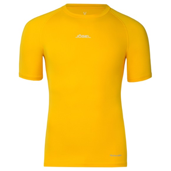 Футболка компрессионная с коротким рукавом Jogel CAMP PerFormDRY Baselayer SS Tee, желтый Футболка компрессионная с коротким рукавом Jogel CAMP PerFormDRY Baselayer SS Tee, желтый
