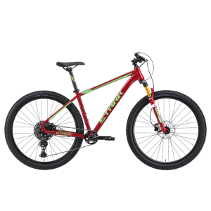 Велосипед Stark'24 Armer 29.6 HD бордовый/зеленый