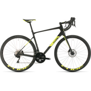 Велосипед CUBE ATTAIN GTC RACE (carbon'n'flashyellow) 2020