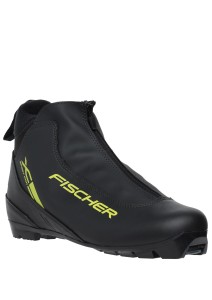 Комфортные двухслойные лыжные ботинки FISCHER XC Sport Pro. 
Ботинки лыжные совместимы с креплениями NNN, PROLINK и TURNAMIC. Теплые и удобные классические ботинки для лыжных прогулок. 
Ботинки для лыж имеют гибкую подошву Turnamic, теплую подкладку, защи