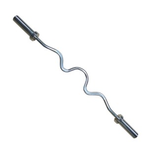 Гриф DFC OB47G-50. Нескользящие насечки для прочного хвата. Тип EZ-образный. Материал хромированный. Замок замок-пружина. Длина общая 1200 мм. Длина посадочного места 170 мм. Диаметр посадочный 50 мм. Длина хвата 790 мм. Общая нагрузка 150 кг. Вес (брутто