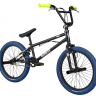 Велосипед Stark'24 Madness BMX 2 черный матовый/серебристый/темно-синий HQ-0014369
