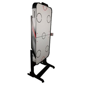 Игровой стол будет не только отличной покупкой для себя, но и прекрасным подарком.
Игра в аэрохоккей очень эмоциональная, захватывающая и проходит на больших скоростях.
Почувствуйте звуки и атмосферу знаменитой и популярной игры!
Аэрохоккей является