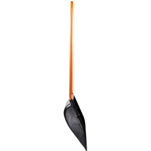 Комплектация: ковш с планкой, П-образной ручкой в ПВХ-оплётке, 2 болта и 2 гайки\
Материал: пластик, сталь
Цвет: черный, оранжевый
Черенок: стальной с втулкой в 