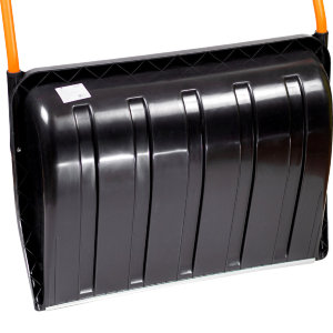 Комплектация: ковш с планкой, П-образной ручкой в ПВХ-оплётке, 2 болта и 2 гайки\
Материал: пластик, сталь
Цвет: черный, оранжевый
Черенок: стальной с втулкой в