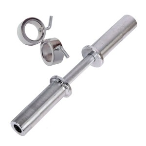 Гриф DFC OB20-50. Нескользящие насечки для прочного хвата. Тип Гантельный. Материал хромированный. Замок замок-втулка (CL003). Длина общая 510 мм. Длина посадочного места 190 мм. Диаметр посадочный 50 мм. Длина хвата 120 мм. Общая нагрузка 150 кг. Вес