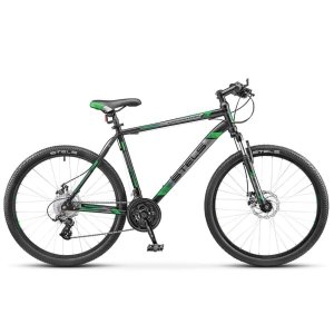 Велосипед Stels Navigator 500 MD V040 Черный/зеленый 26 (LU093440)