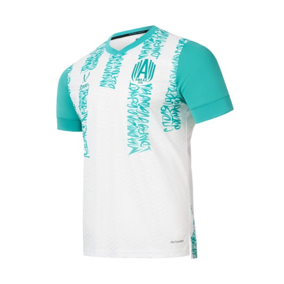 Футболка игровая Jogel AMKAL PerFormDRY Jersey, белый/бирюзовый Футболка игровая Jogel AMKAL PerFormDRY Jersey, белый/бирюзовый