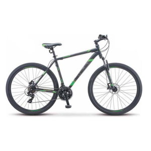 Велосипед Stels Navigator 900 D F010 Чёрный/Зелёный 29 (LU093939)