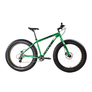 Велосипед Stark'24 Fat 27.3 HD зеленый/черный/белый