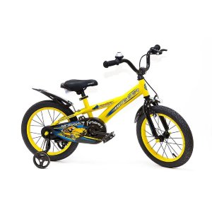 Детский велосипед Hogger F251 Boy 16 (2019). 
Эта модель предназначена для поездок по городу. Велосипед собран на прочной стальной раме, имеет колеса 16x2
