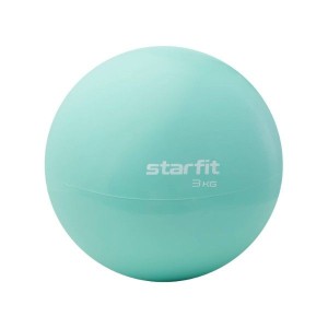 Медбол STARFIT GB-703 3 кг, мятный