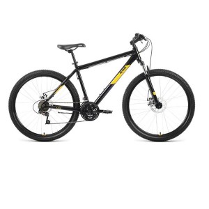 Велосипед 27,5' Altair AL 27,5 D 21 ск Черный/Оранжевый 2022 г