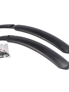 Комплект крыльев 24'-26' XGNB-029-1 (40)/610213.
Комплект быстросъемных крыльев XGNB-029-1 для велосипеда с колесами 24- 26 дюймов, удлиненные, переднее крыло с креплением на кронштейне, заднее с креплением за подседельную трубу, пластиковые, чёрные. Ком