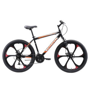 Велосипед Bravo Hit 26 D FW черный/оранжевый/белый 2019-2020